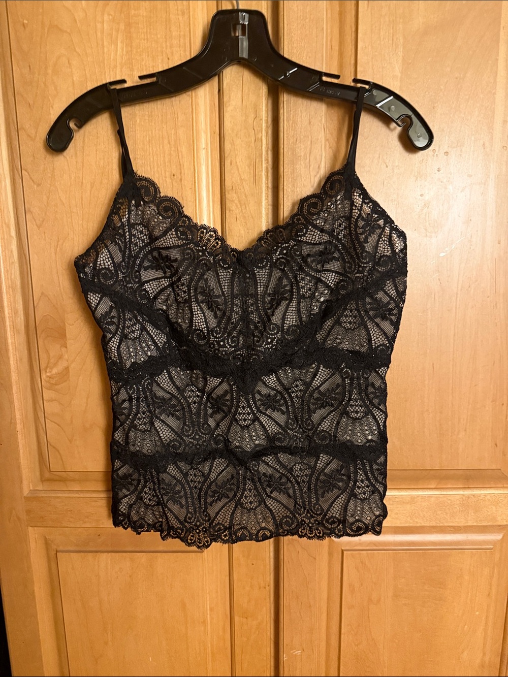 The Limited Black Lace Camisole Cami Tank